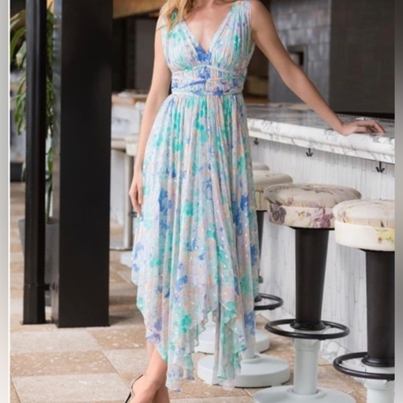 Shoshanna Verda Pastel Sleeveless Dress - Picture 3 of 10